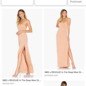 MAXI DRESS CARAMEL & GOLD
NBD